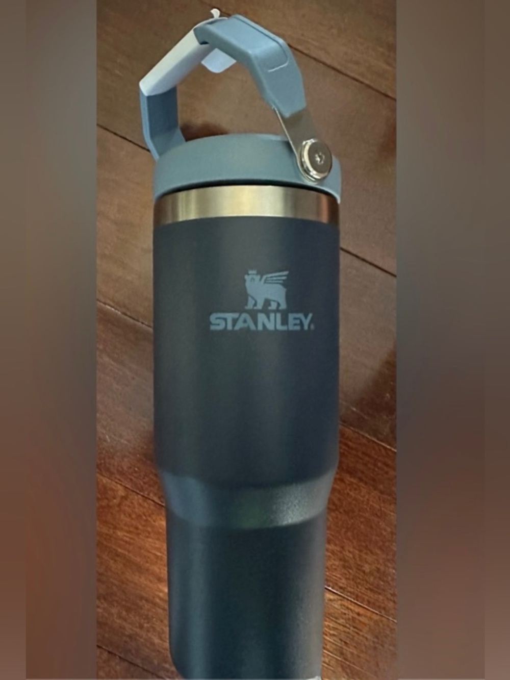 Stanley Stainless & HONDA IceFlow Flip Straw 30 oz Limited Tumbler Blue Lid NWT